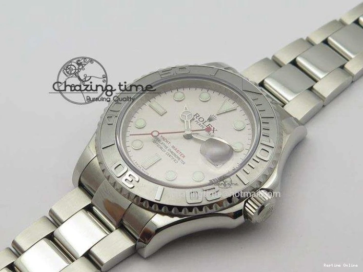 0901 Effortless Yacht-Master BP Maker 16622 Silver Dial On SS Bracelet A 3868
